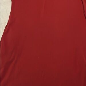 Classic Mini Dress in Rich Wine Red